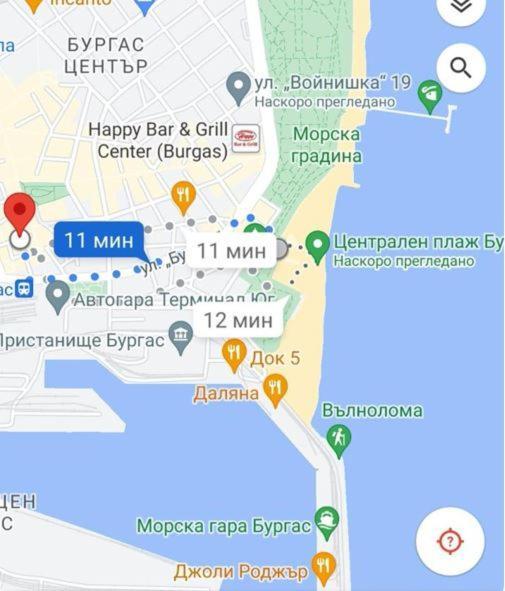 Студио В Центъра На Бургас Apartment Exterior foto